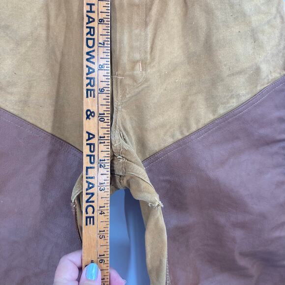 Vintage Trailmate Trigg Brown Brruah Field Canvas Outdoor Pants Men’s 30x28 - Picture 12 of 12